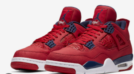 Air Jordan 4 Retro FIBA Red