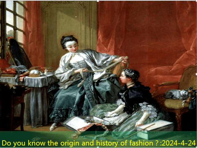 Do you know the origin and history of fashion？
